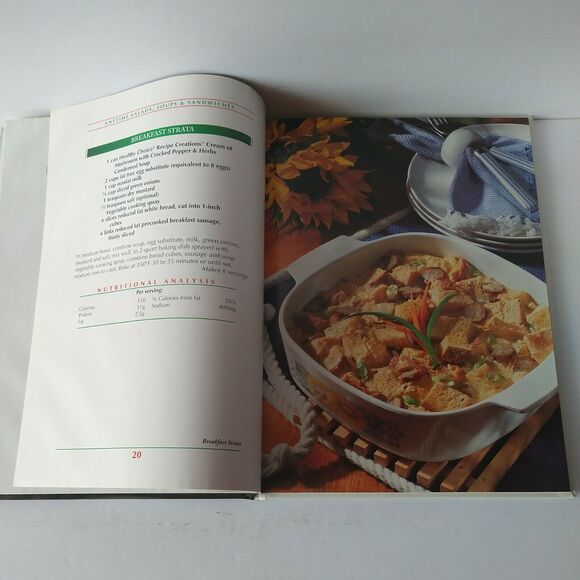 Recipes for Today - Healthy Choice Condensed Soups Cookbook -1997 HC - Picture 2 of 13